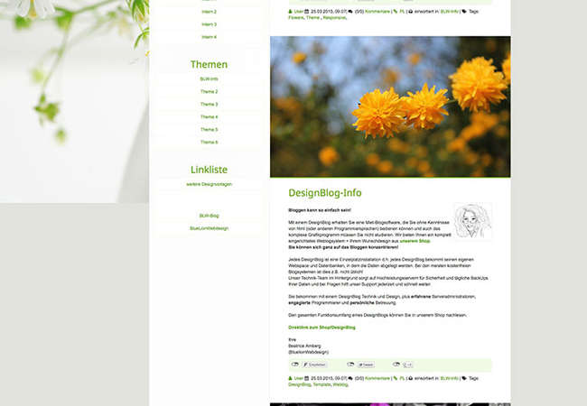 Flowers (responsive)